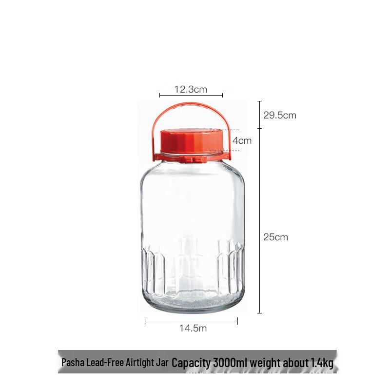 

Lilang Sealed Glass Plastic Storage Jar