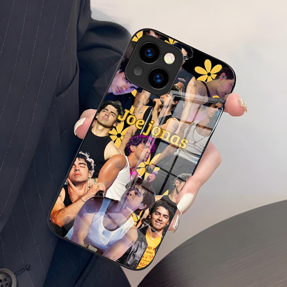 

Singer J-Joe Jonas Phone Case For IPhone 17 Pro Max 15 Pro 16 14 Plus 12 13 Mini 11 Pro Shockproof Glass Cover iPhone13 ProMax