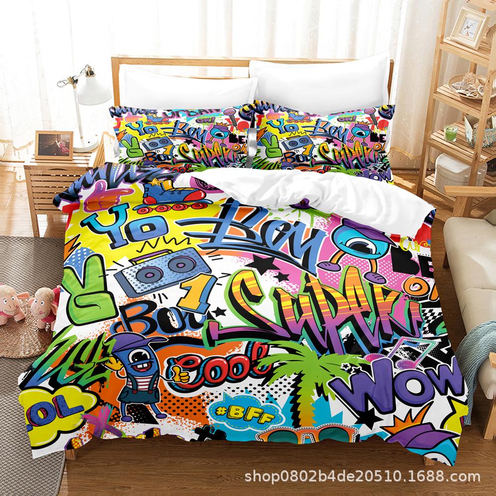 Mote trykkingsteknologi, 3D digitaltrykk, sengetøy, dynetrekk, putetrekk, tredelte sett