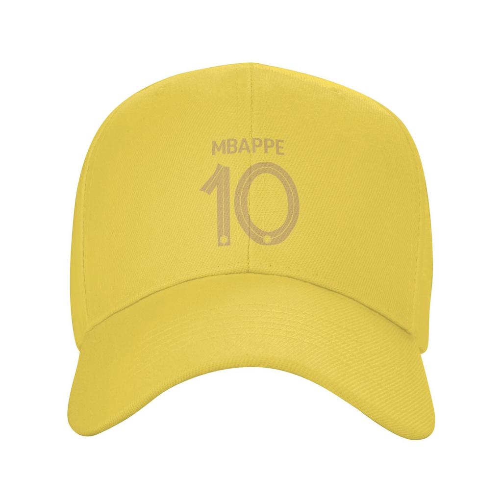 Personalized Mbappes 10 Football Baseball Cap Outdoor Women Unisex's Adjustable French KM Soccer Dad Hat Autumn