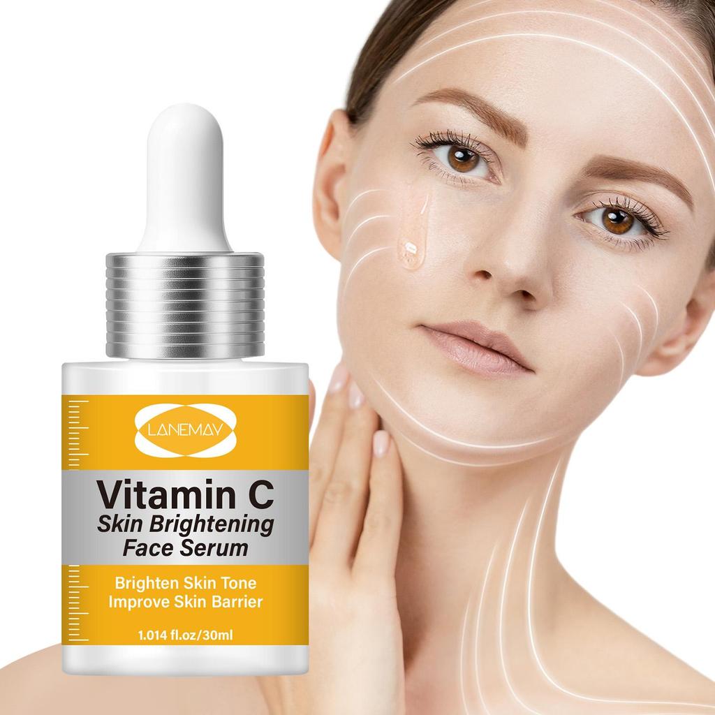 Vitamin C Skin Brightening Face Serum-Brighten Skin Tone-Improve Skin Barrier-Suitable for all Skin Types, 30ml