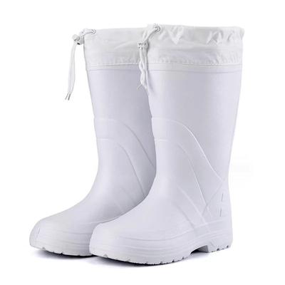 Men's Snow Boot Short Plush Warm Waterproof Men's Boots Non-slip Lightweight All-in-one Outdoor Fishing High-top Men's Rain Boot