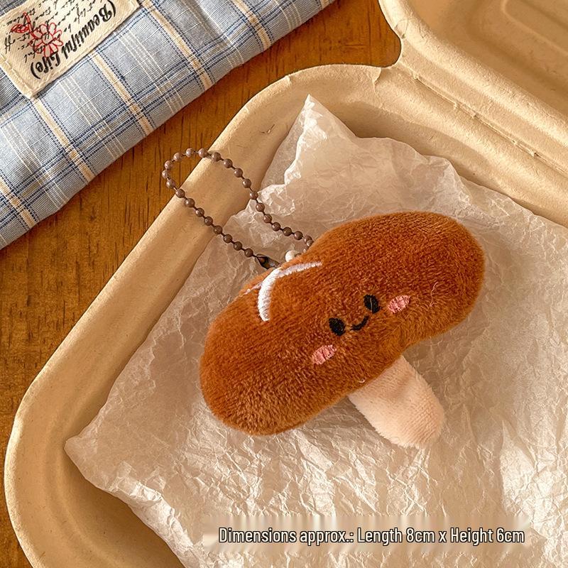 Cute Plush Doll Pendant Keychain for Customer Appreciation and Event Gifts