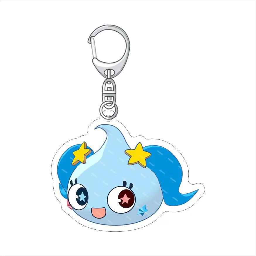 Hoppe-chan: Secret of the Sun Kingdom Black Hoppe Group Acrylic Keychain & Charm