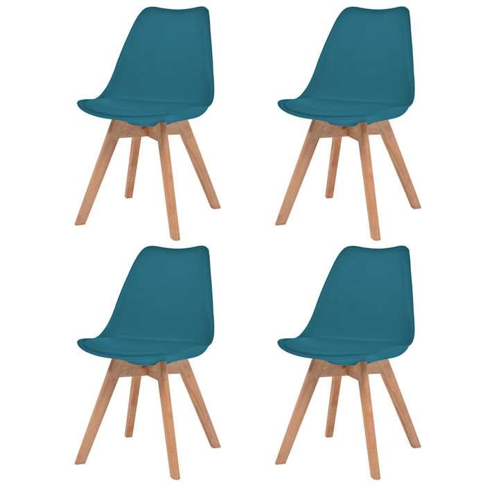 VidaXL 4x Chaises de Salle à Manger Chaises à Dîner Chaises de Repas Sièges de Cuisine Meubles de Cuisine Maison Intérieur 244790
