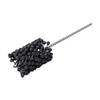 Utensile Flessibile per Levigatura Cilindri da 2 Pollici 51mm Grana 240 Stile a Sfera Levigatrice Cilindri Motore per Sbavatura e Retinatura