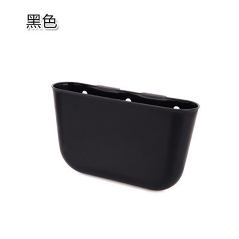 

Автомобильные мусорные ведра Двухкнопочный дизайн Универсальный Прочный Удобный Портативный Автомобильные аксессуары для интерьера Автомобильное подвесное мусорное ведро