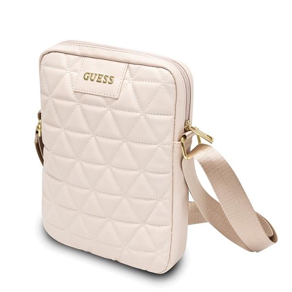 Guess Torba Gutb10Qlpk 10 Różowa/Pinkquilted Tablet Bag