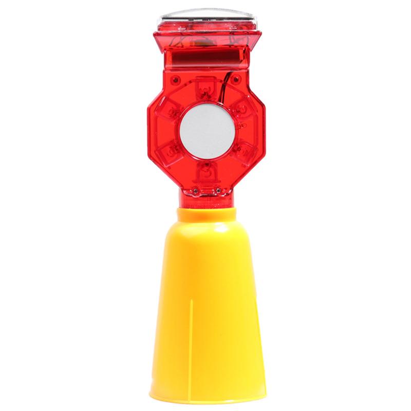 Emergency Light Flashing Lights Strobe Waterproof Solar Outdoor Plastic Signal Warning Lamp Highway Signal Lamp