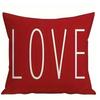 Valentine'S Day Decoration Pillowcase Dwarf Love Xoxo Pattern Design Is Suitable For Home Room Sofa Cushion Cover Lover Gift Sho