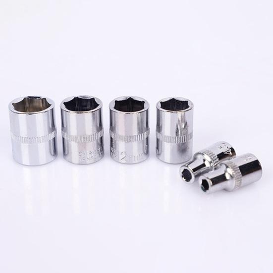 Kit de Reparo de Carro com 46 Peças com Catraca 72T/24T Conjunto Profissional de Soquetes Chave Alta Dureza