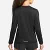 New Nike Dri-FIT Swift UV Women's Crew-Neck Running Top Black FB4298-010