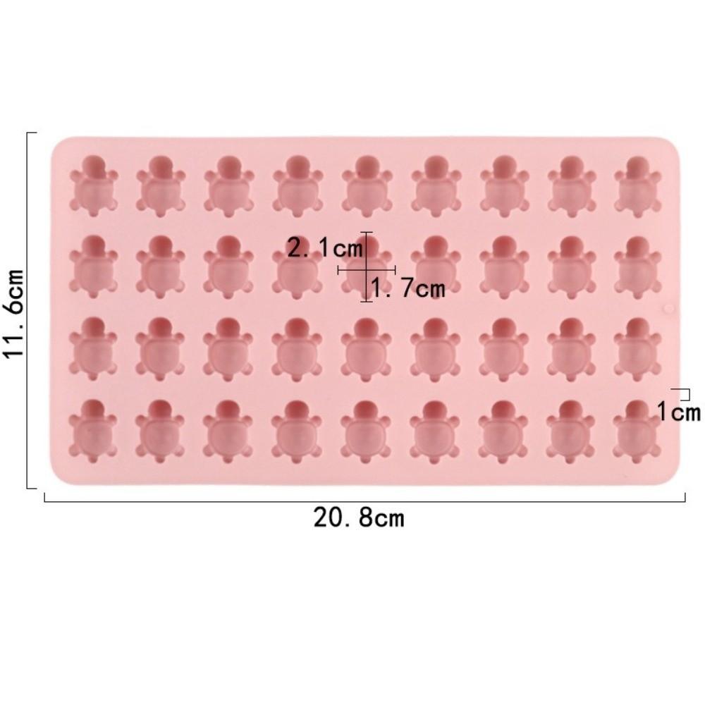 DIY Silicone Mold Chocolate Jelly Candy Making Animal Ice Cube Tray  Cake Cupcake Decoration