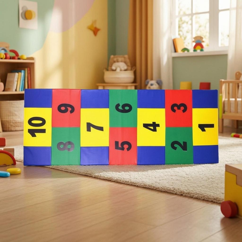 Foam Exercise Mat Safeguarding Children's Long-Lasting for Home Gym