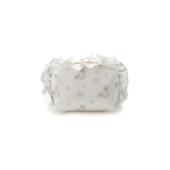 [Gelato Pique] Flower Cat Pattern Pouch PWGB261604 Women s