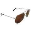 Lacoste Brown Pilot Unisex Sunglasses L177s 033 57