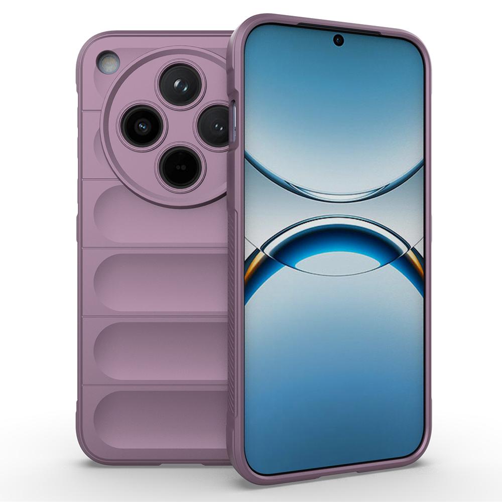 

Для Oppo Find X8 5G Чехол Противоударный Мягкий TPU Прочная Задняя Крышка Телефона Light Purple