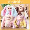 Labubu Plush Bunny Keychain With Soft Short Plush For Bag Decoration And Gift