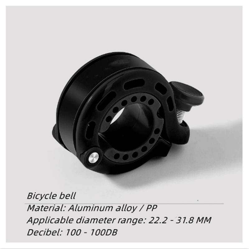 

NEW Stainless Steel Bicycle Bell – Crisp Ringing MTB Handlebar Horn for Cycling Safety