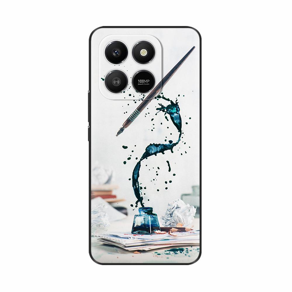 Para Honor 400 Inteligente Linda Moda Dibujos Animados Funda Suave TPU Funda de Teléfono Para Honor 400 Inteligente X7D 4G 5G Funda Trasera Carcasa a Prueba de Golpes