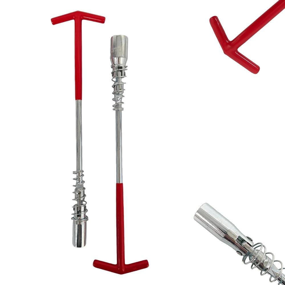 T Type Hand Tool Spark Plug Socket Short/Long Handle Flexible Spanner Socket Wrench Supplier