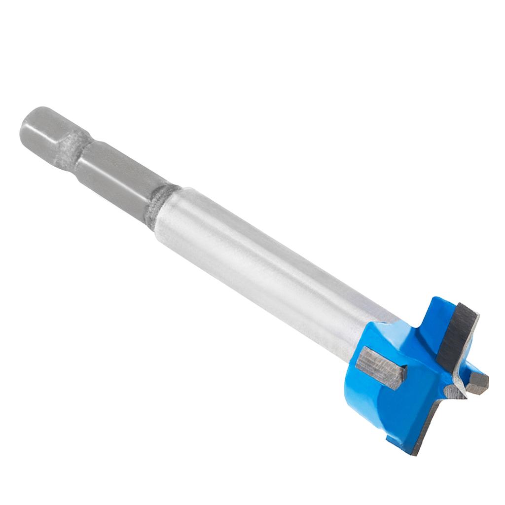 20mm Carbide Alloy Center Drill Bit, 85mm Polished Wood Hole Cutter for Drawer Lock Ball Door Tip Installation