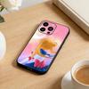 Cartoon F-Sailor M-Moons Phone Case For iPhone 17 16 15 14 13 12 Max Plus Silicone Black Cover