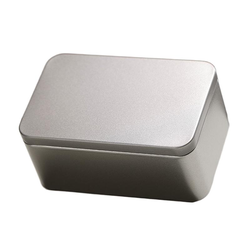 Tea Packaging Cans General Square Cans Dahongpao Green Tea Loose Tea Packaging Boxes Tinplate Empty Cans