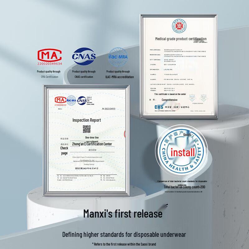 EMXEE Disposable Pure Cotton Underwear