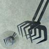 Heavy Duty Iron Fire Pit Tongs Metal Clamp for Charcoal and Firewood Handling Ideal for Camping and Outdoor Activity