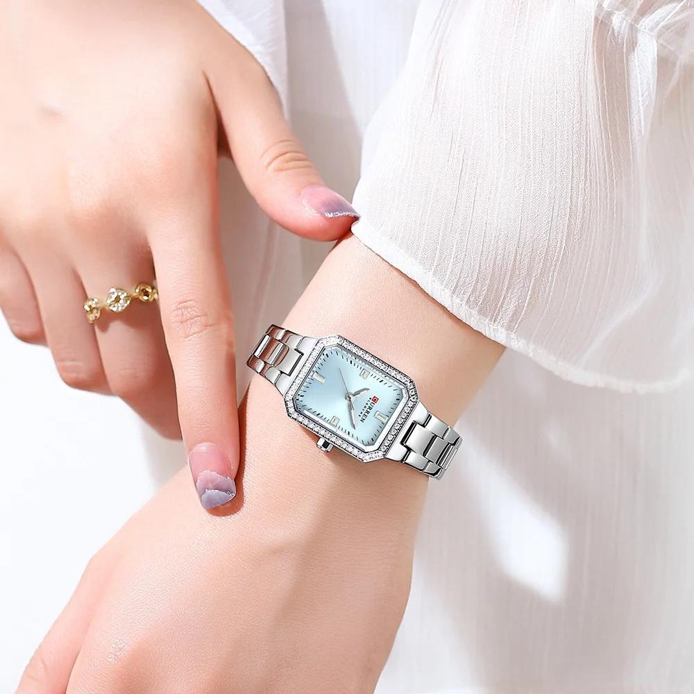 CURREN 9102 91089095 Women's Watch Waterproof Quartz Watch Leisure Simple Belt Wristwatch for Ladies Best Gift Girlfriend