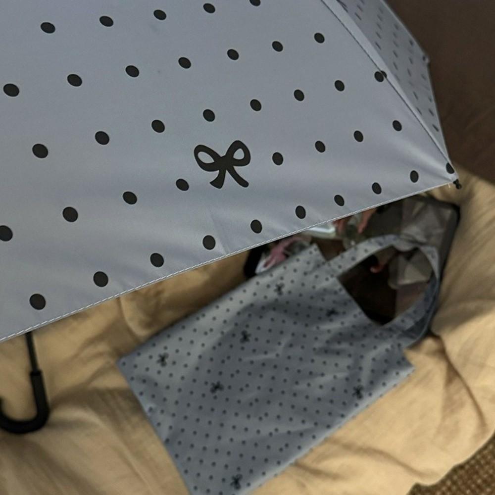 Sun Protection Folding Umbrella Windproof Hand Operated Parasol Dual-purpose Sunshade Sunny Days