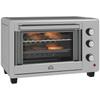 30L 60-230 degrees C Mini Electric Oven, with Accessories - Silver Tone