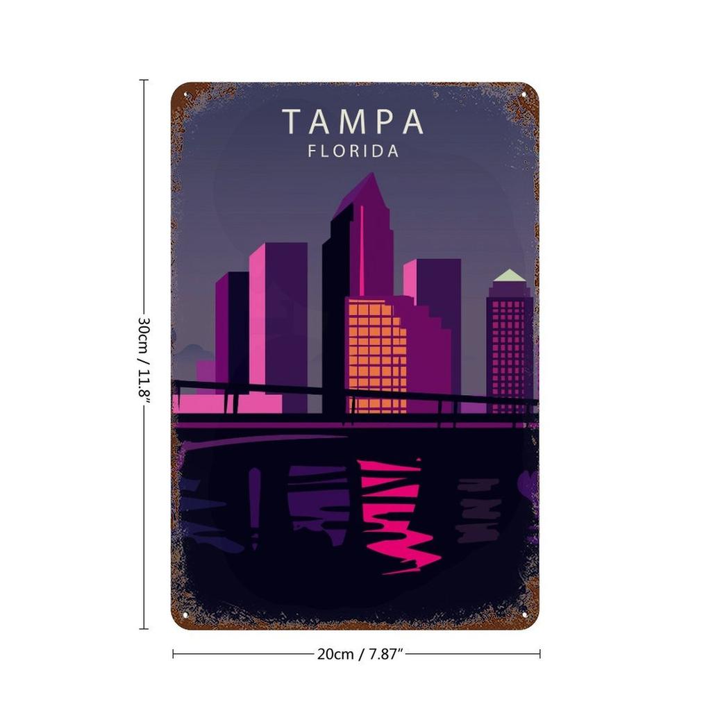 1 Stück Vertikales Vintage Blech Wanddisplay 20×30cm, Rustikales Eisenschild mit gealterter Patina für Restaurant, Bar, Zuhause oder Café Retro-Dekor