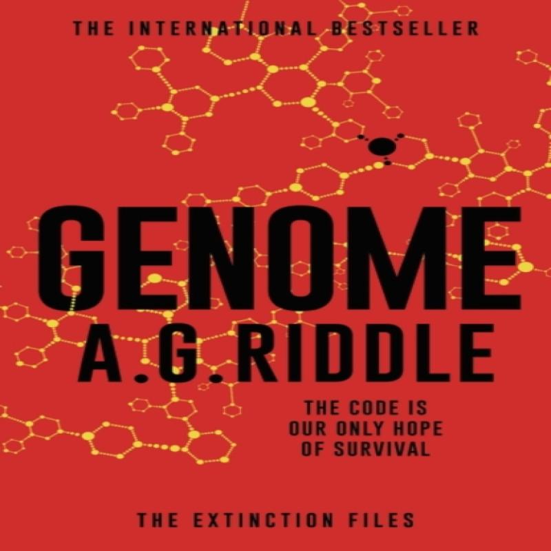 Genome by A.G. Riddle Paperback Book 9781788541329