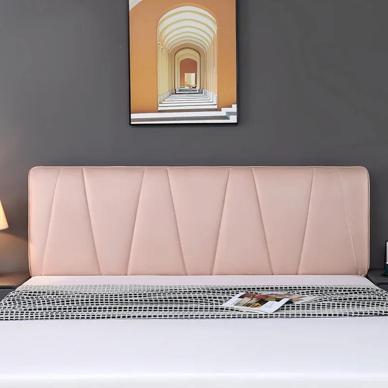 Abriebfester Bezug für Bettkopfteile, dicker, elastischer Stoff mit All-Inclusive-Technologie, staubdichter Bezug für die Bettrückenlehne