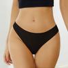 Seamless Women Thongs Low Waist No Show Ladies Workout Underwear Sexy Stretch Soft Breathable Panties
