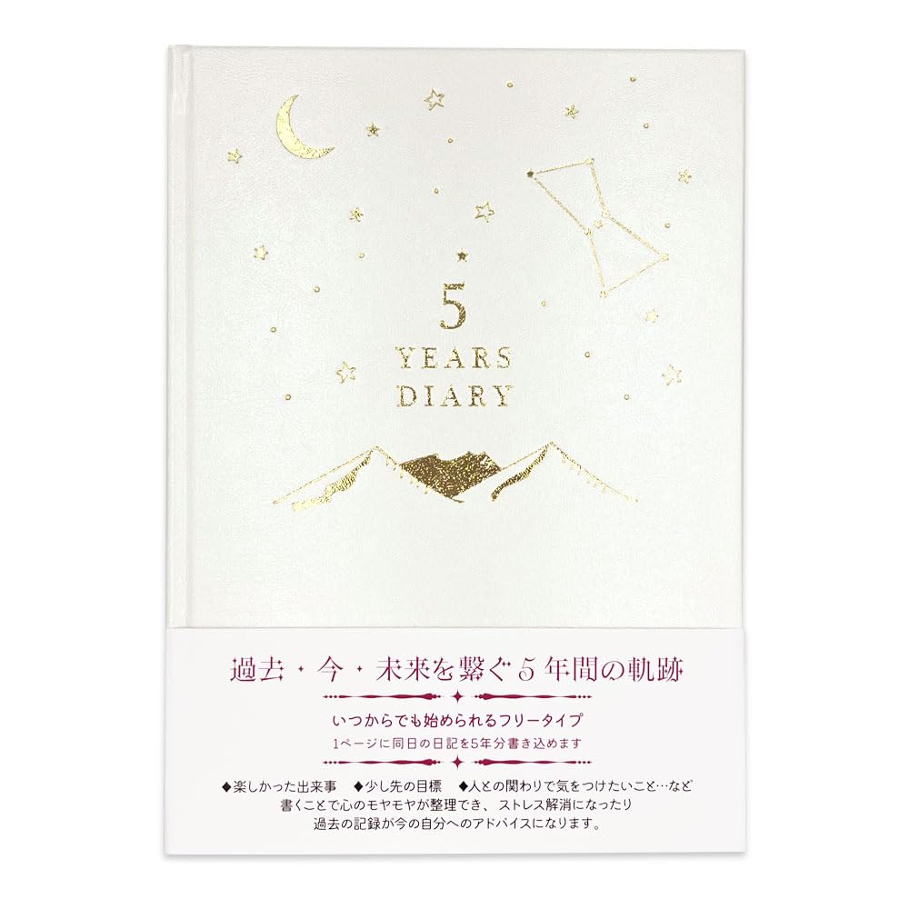 

Closepin Diary Starry Sky Series 5-Year Diary A5 Mountain and Starry Sky DI16336