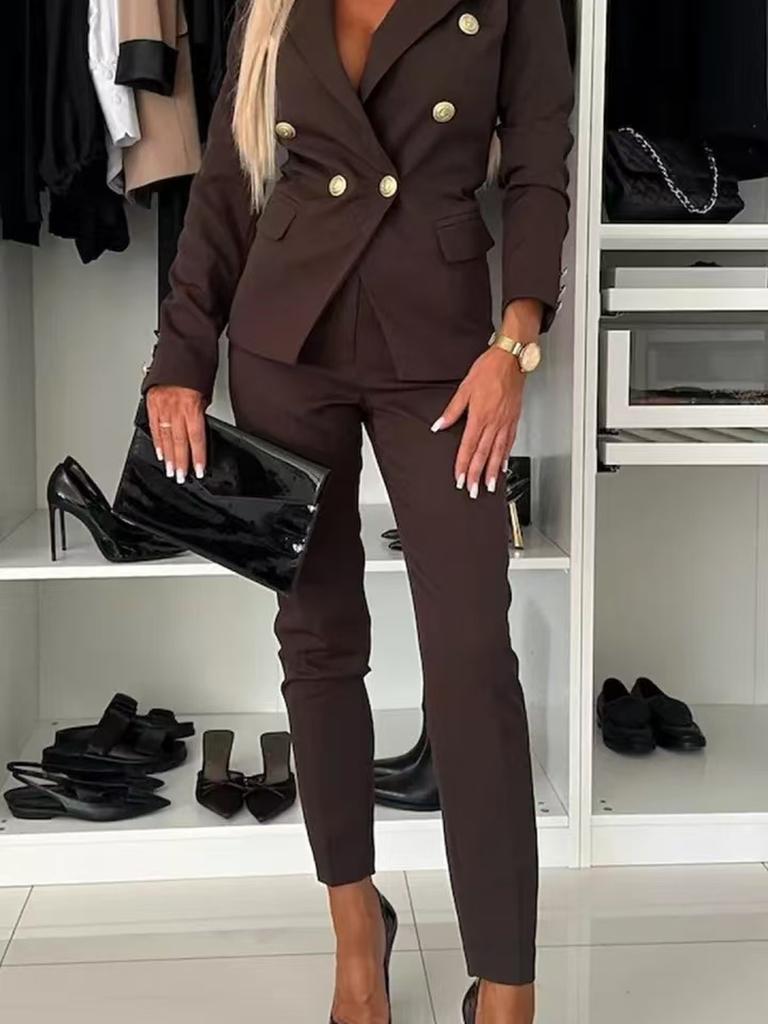 Newest Ins Popular Elegant Slim Fit Suit Jacket Blazer