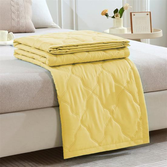 Piumone Estivo Fresco Leggero Trapuntato Singolo Matrimoniale King Size Reversibile Traspirante Coperta Trapuntata per Letti Viaggio Uso Domestico