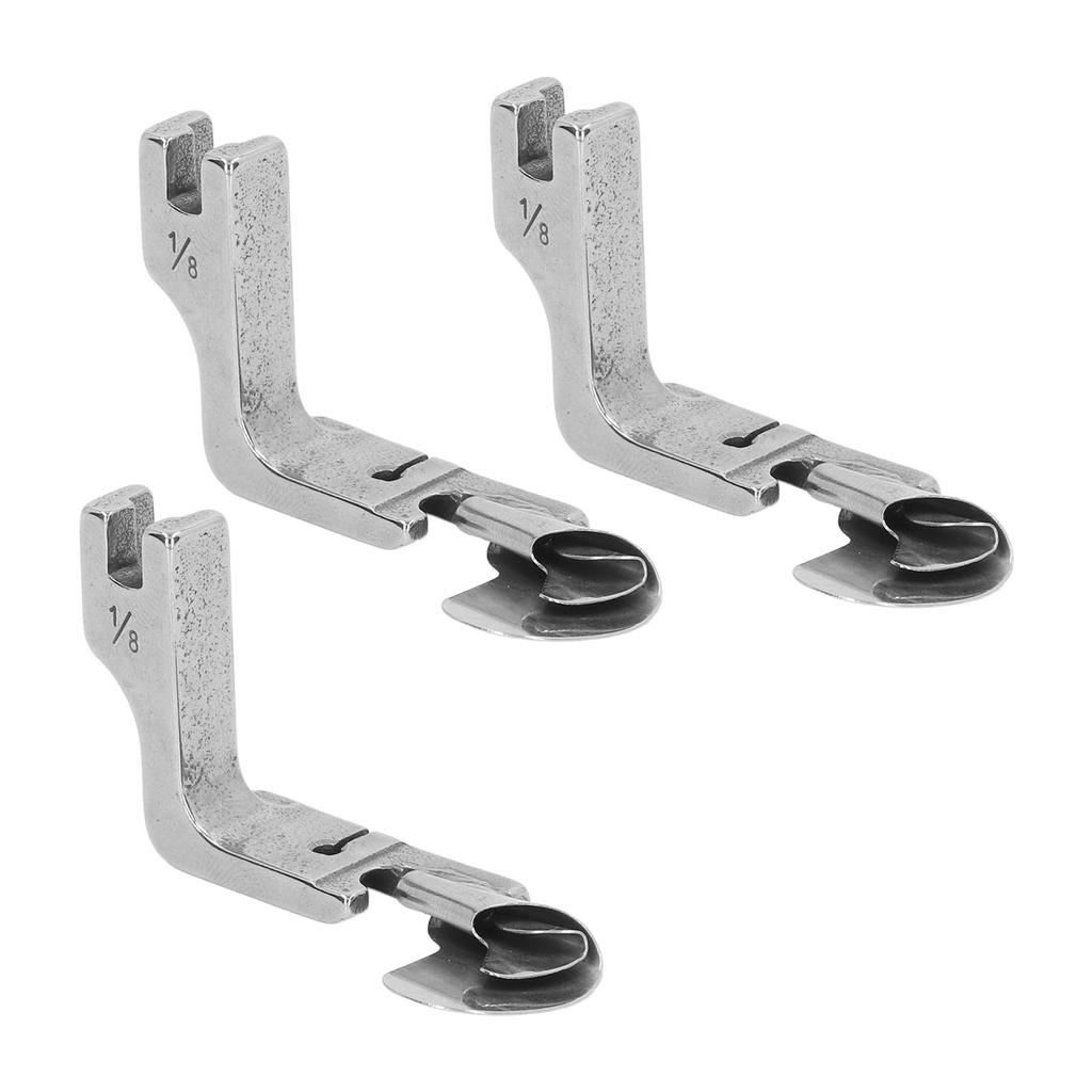 3ks zakřivená lemovací patka obloukový tvar s plochým dnem z oceli 18 válcovaná lemovací patka pro průmyslové ploché lůžko