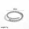 Stainless Steel Minimalist Zircon Bracelet Adjustable Open Bracelet Elegant Jewelry Accessories Gifts for Women Men