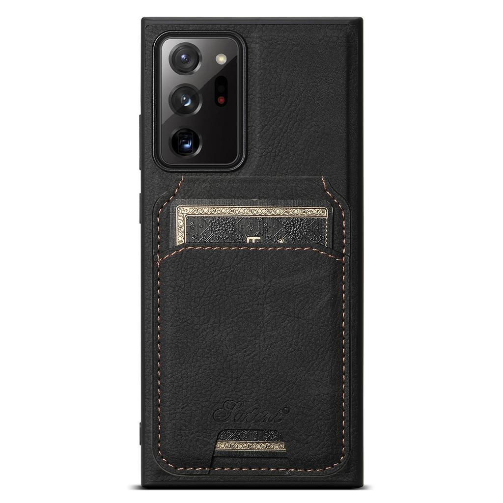 SUTENI H16 For Samsung Galaxy Note20 Ultra/Note20 Ultra 5G Magnetic Detachable 2-in-1 PU+TPU Cell Phone Case