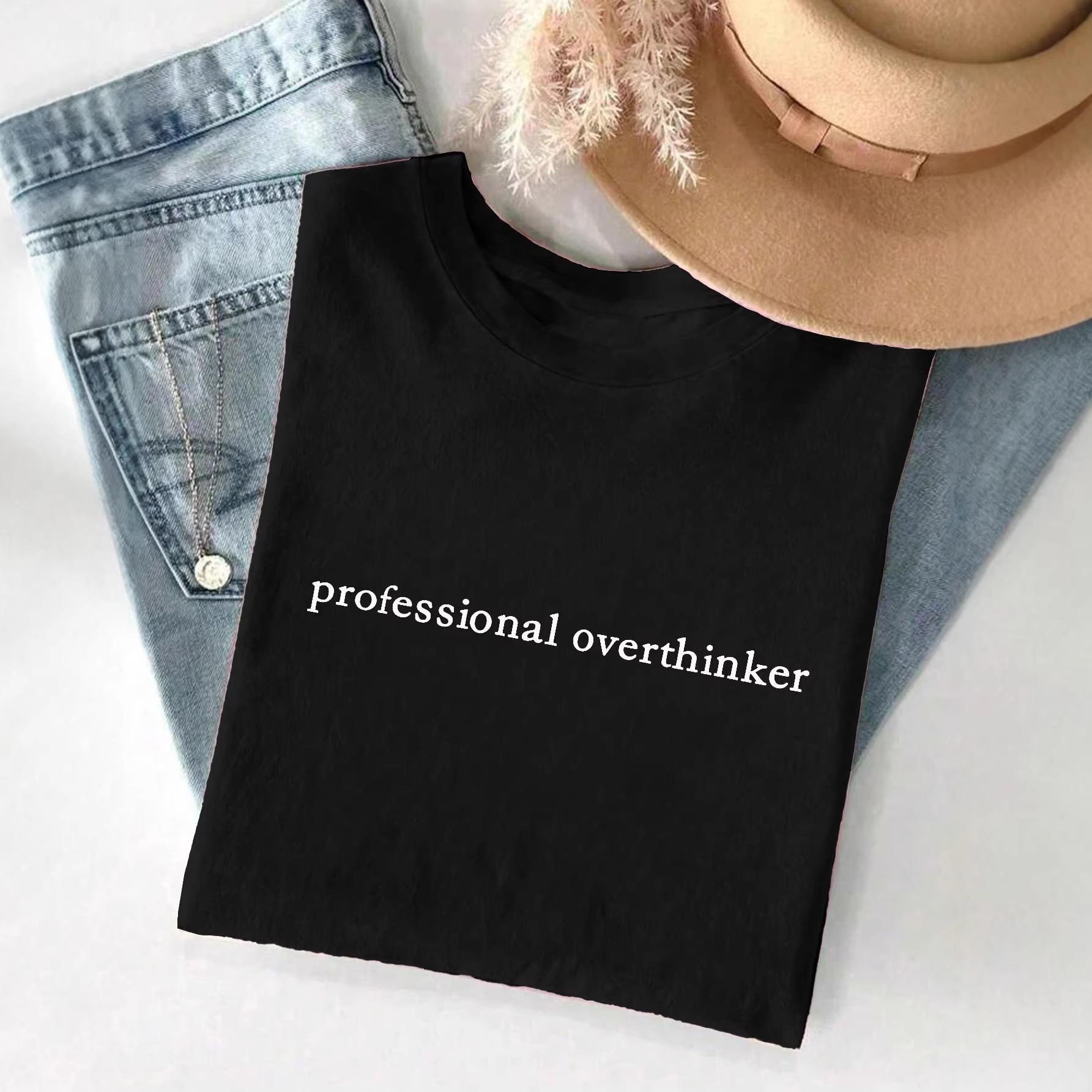 

Independent Thinker T-shirt - Casual Loose Fit with Round Neck and Short Sleeves Large