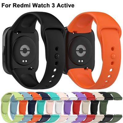 Watch Silicone Strap Replacement Bracelet Soft Wristband  Redmi Watch 3 Active