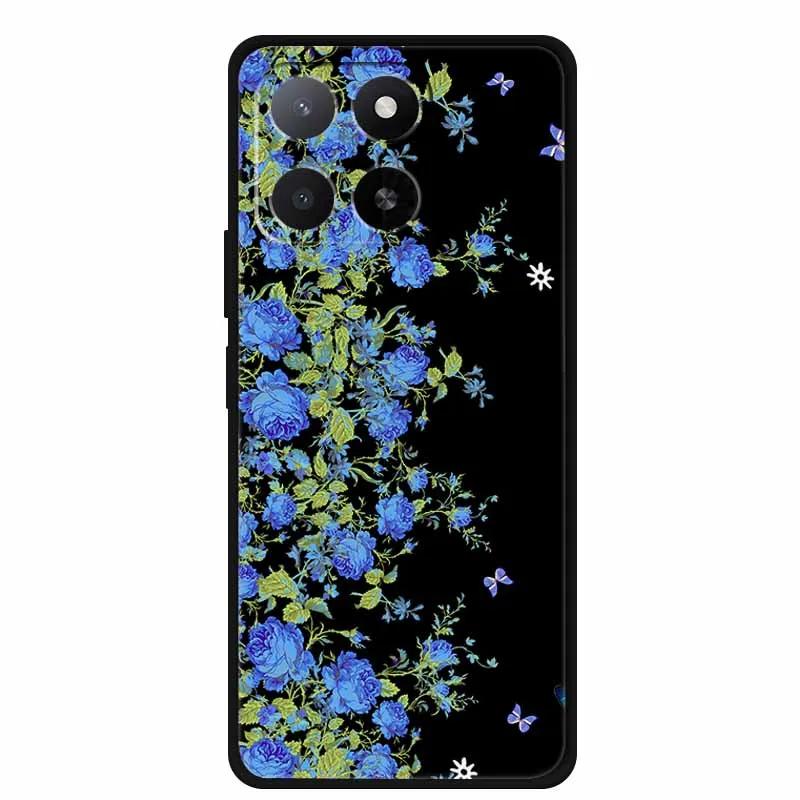 For Motorola G86 G56 Phone Case G 86 G 56 Coque Black Silicone Soft Back Cover For Motorola G86 Power Edge 60 60S Case Cartoon