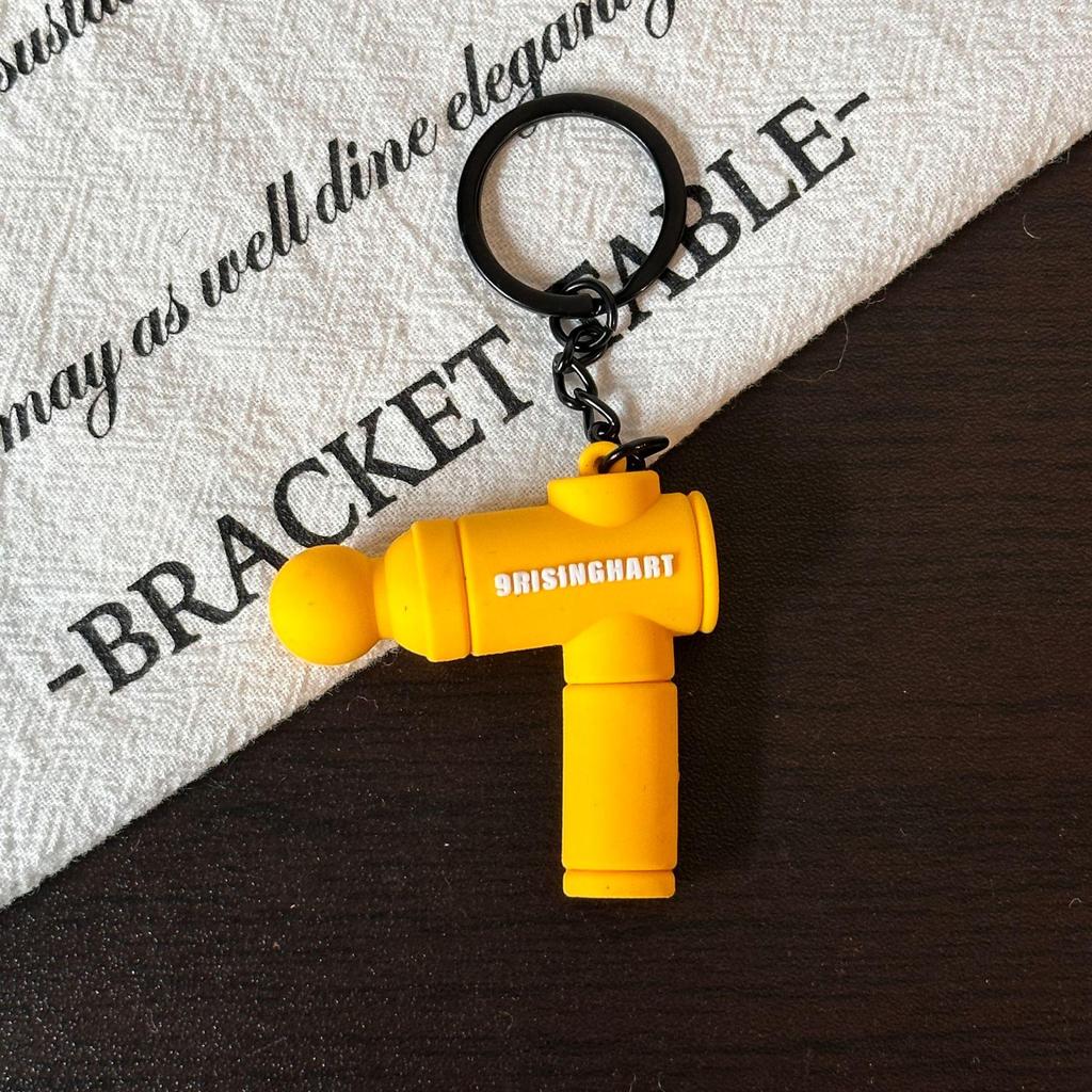 Miu Series Mini Barbell & Dumbbell Plate Keychain Bag Charm