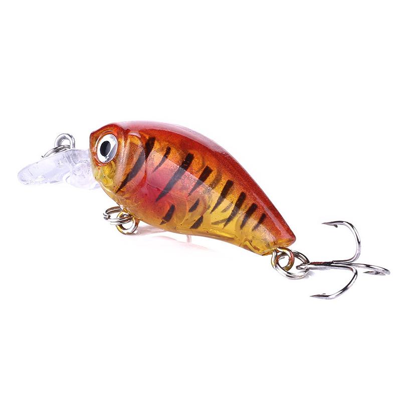 1Pc Crankbait 4G/4.5Cm Swim Crank Hard Bait For Basspike Fishing Lure Fishing