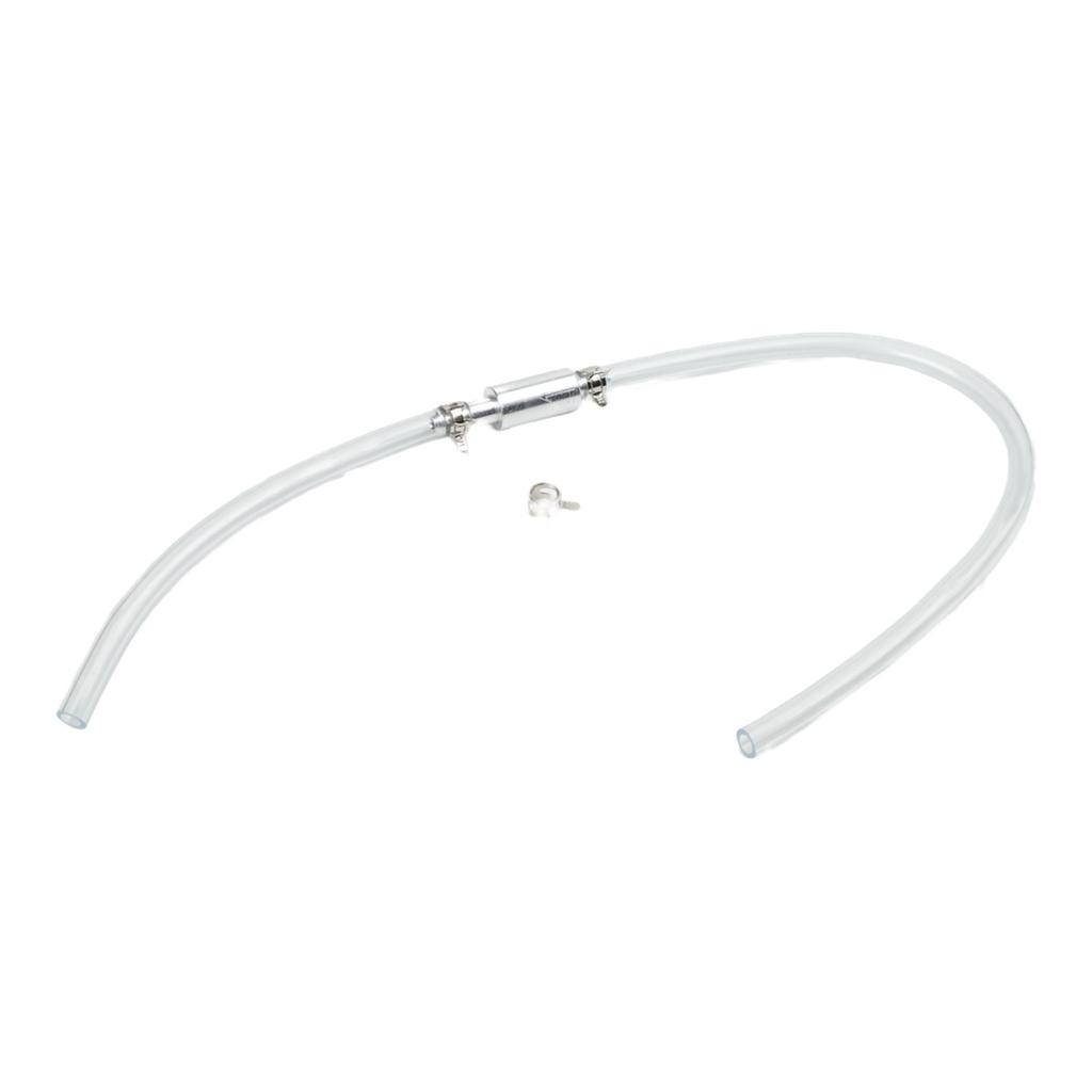 One Way Valve Brake Fluid Drain Kit with Sucker Pipe for Hydraulic Systems Aluminum and PVC Tool for Vehicle Maintenance