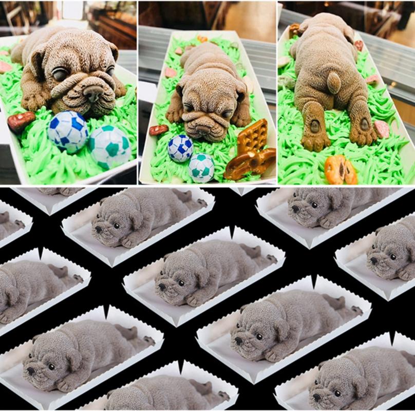 puppy cake mold